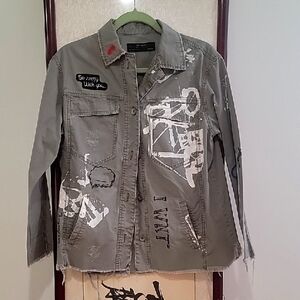 Zara Basic Gray Outerwear